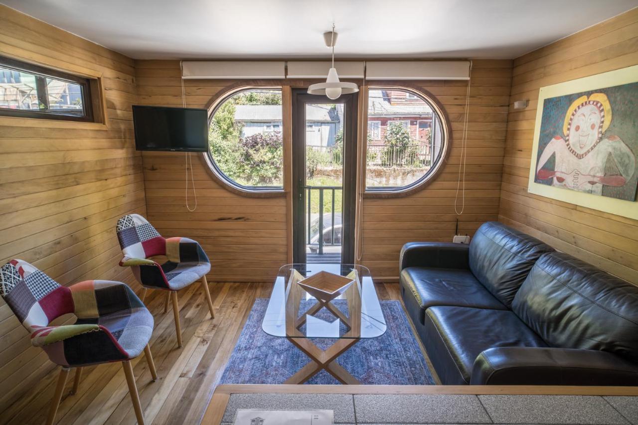 Palafito Loft Apartment Castro Bagian luar foto